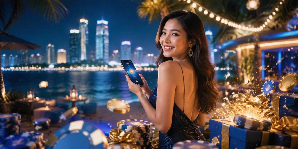 Pemain loteri menggunakan telefon pintar di Johor untuk akses mudah alih ss13
